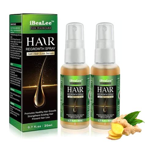 Ibealee Hair Growth Booster Serum Regrowth Spray And Essential Oils Anti Hair