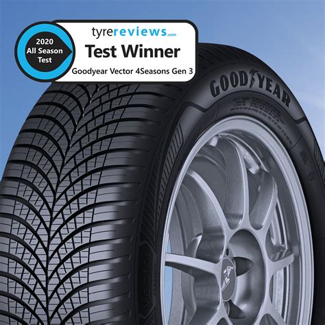 Goodyear Vector 4Seasons Gen-3 Crowned All Season Tire Test Winner by ...