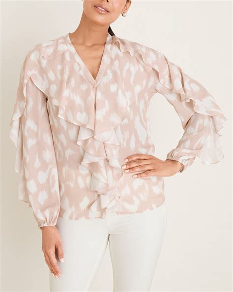 Ruffled Blouse Chico S