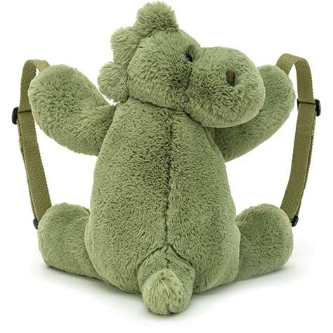 Jellycat Huggady Dino Backpack Plushpaws Co Uk