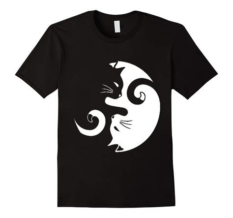 Cat Yin Yang T Shirt Cat Yin Yang T Shirts Unisex Cute T Art