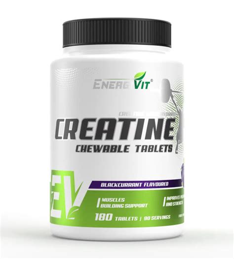 EnergiVit Creatine Chewable Tablets (180 табл) купити креатин ...