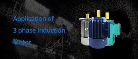 application   phase induction motor types