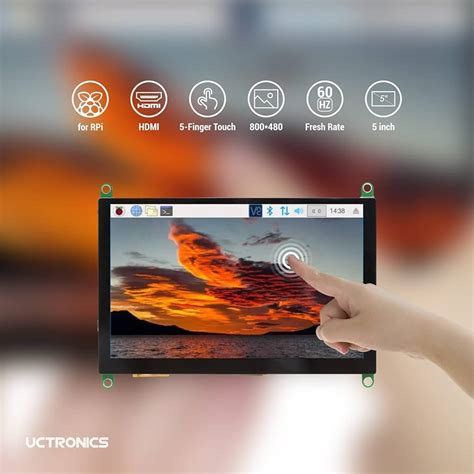 UCTRONICS Inch Touchscreen For Raspberry Pi With Prop 44 OFF