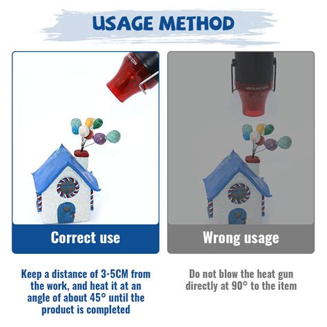 YIYANGMAOYI Hot Air V Soldering Temperature Blower DIY Crafts Electric Dryer Mini Heat