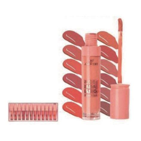 Cartela Batom L Quido Jasmyne Nude Nada B Sico Shopee Brasil