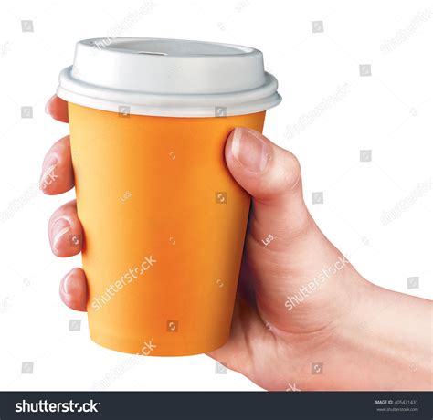 Hand Holding A Cup Of Coffee