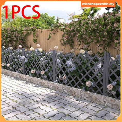 [wishshopeehhhmy] Wooden Garden Trellis Fence Expandable Plant Trellis Barrier Partition