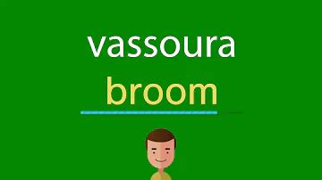 Separe A Palavra Vassoura - Como é que se separa a palavra vassoura?