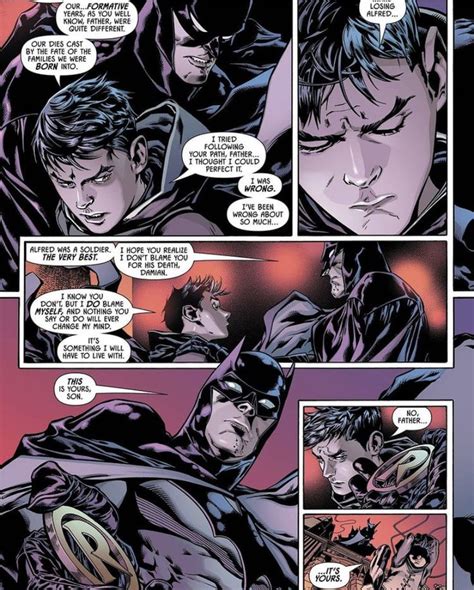 a comic page with batman and catwoman talking to each other