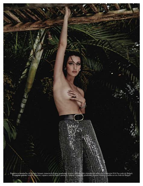 Bella Hadid Naked For Fashion Of The Day DrunkenStepFather