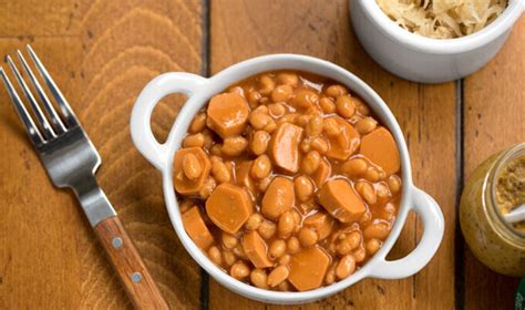 Vegan Baked Beans and Franks | VegNews