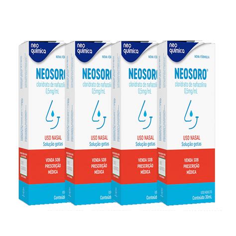 Para alívio da congestão nasal - Neosoro Solução Nasal Uso Adulto 30ml