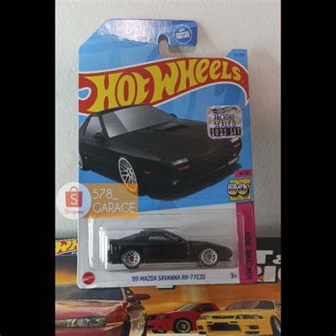 Hot Wheels Mazda Savanna Rx Fc s 黑色工廠密封 VHTF 蝦皮購物