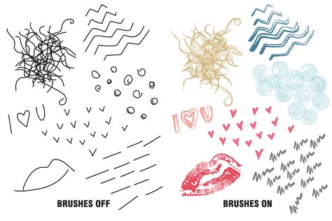 135 Vector Brushes for Illustrator (85986) | Add ons | Design Bundles