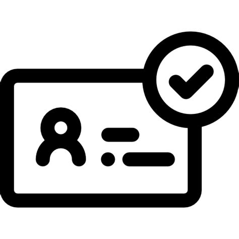 allowed basic rounded lineal icon