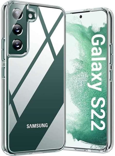 Ivoler Coque Pour Samsung Galaxy S22 5g 4g Avec 2 Pièces Protection