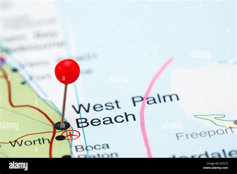 Map Of Palm Hi Res Stock Photography And Images Alamy