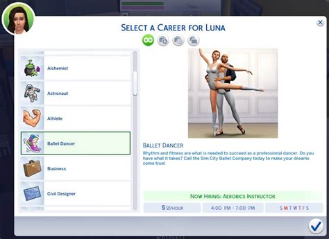 The Sims 4 Dancer Career Mod Pack Download Hqnaxre