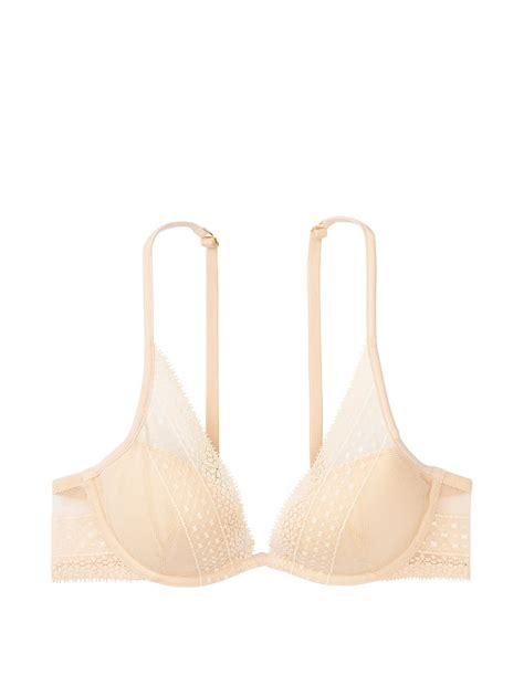 Купить Бюстгальтер Lightly Lined Lace Plunge от Victoria's Secret ...