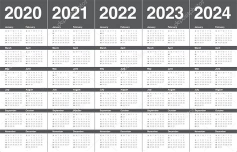 Printable Calendar 2022 2023 2024