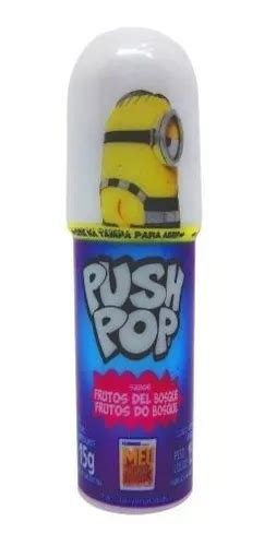 Pirulito Pop Minions By Push 13g Parcelamento Sem Juros