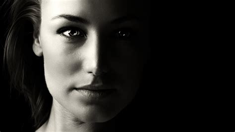 X Resolution Brunette Face Shadow P Laptop Full Hd Wallpaper Wallpapers Den