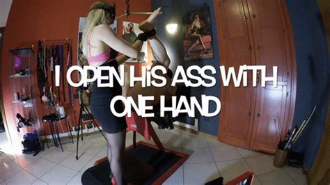 GEA DOMINA I OPEN HIS ASS WITH ONE HAND MOBILE GEA DOMINA Clips4sale