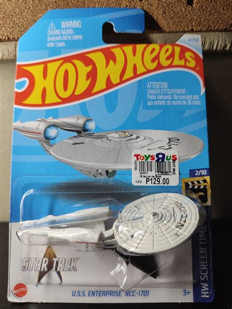 Hot Wheels Star Trek U S S Enterprise Ncc Hw Screen Time Case Hobbies Toys