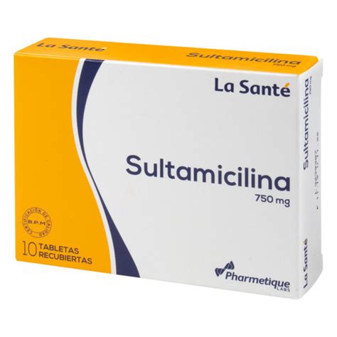 Sultamicilina 750 Mg 10 Tbs Ls Farmaprime