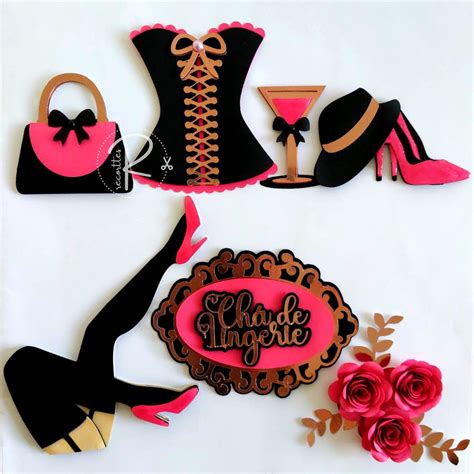 Topo De Bolo Ch De Lingerie Elo Produtos Especiais