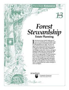 Forest Stewardship Estate Planning N C Tree Farm Program Inc