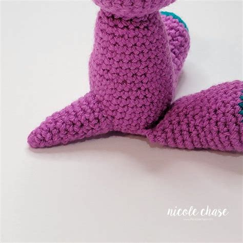 Mini Toby The Tarbosaurus Free Crochet Pattern Nicole Chase