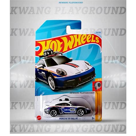 Xe mô hình Hot Wheels Porsche 911 Rallye case N 2024 Shopee Việt Nam