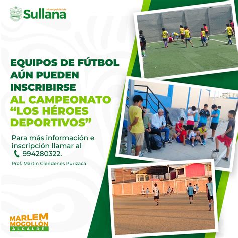Equipos de fútbol aún pueden inscribirse al campeonato “los héroes