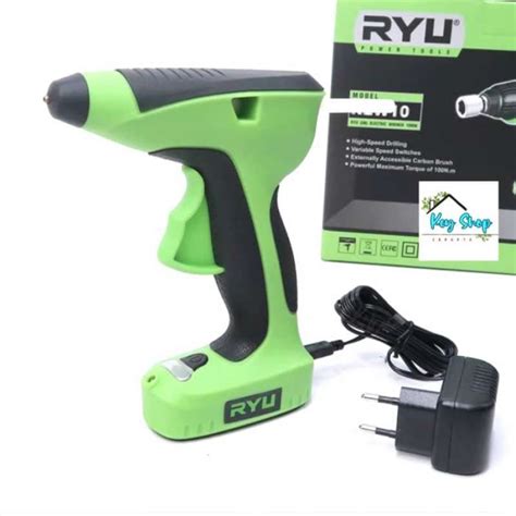 Promo Mesin Lem Bakar Baterai Ryu Rcg Hot Glue Gun Cordless By Tekiro Diskon Di Seller