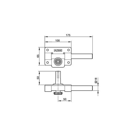 Cerradura Sobreponer Mod Yale Azbe