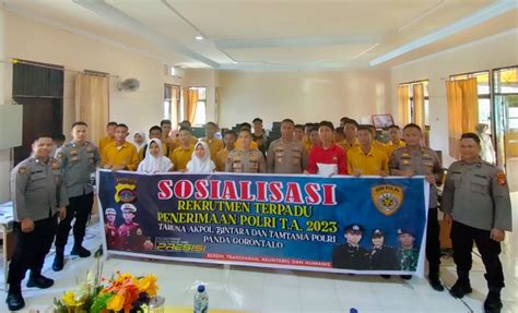 Sosialisasi Penerimaan Terpadu Calon Taruna Akpol Bintara Dan