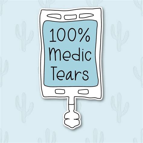 Paramedic Sticker Funny Medic Sticker First Responder Stickers