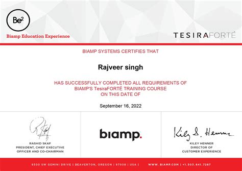 Av Certificates