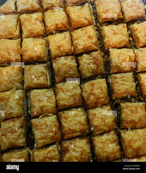 Greek Baklava is a popular dessert in Greece Stock Photo - Alamy