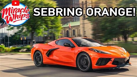 2020 Corvette C8 Sebring Orange Miracle Whips Review Mid Engine Corvette Caught On Test