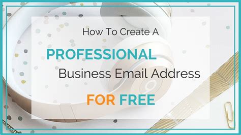 create  professional business email   sename branding