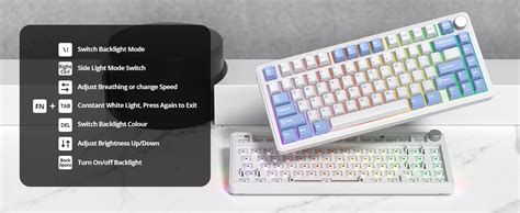Amazon Fogruaden M Wireless Creamy Mechanical Gaming Keyboard Hot Swappable Custom