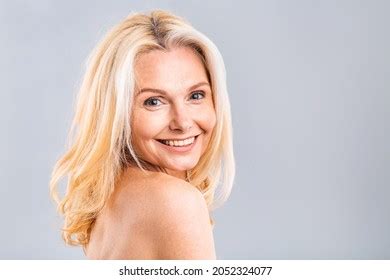 Close Portrait Beautiful Attractive Charming Naked Stock Photo Shutterstock