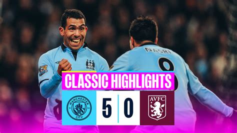 Classic Highlights City 5 0 Aston Villa