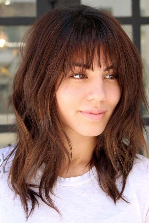 16+ Unbelievable Hairstyles For Medium Hair Layered And With A Fringe