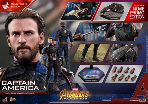 Hot Toys Marvel Avengers Infinity War Capit N Am Rica Steve Rogers Edici N De Promoci N