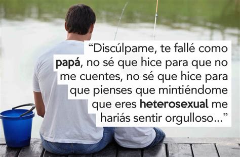 Emotiva carta de un papá a su hijo gay