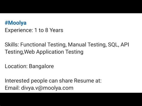 Qa Jobs Automation Testing Job Updates Sdet Manual Testing Job Develops